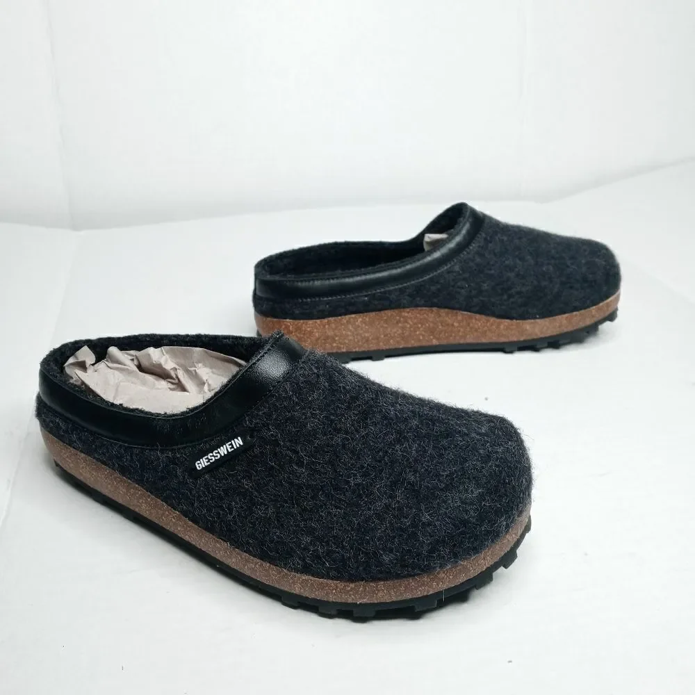 Giesswein Men's Open Back Slippers Size 37